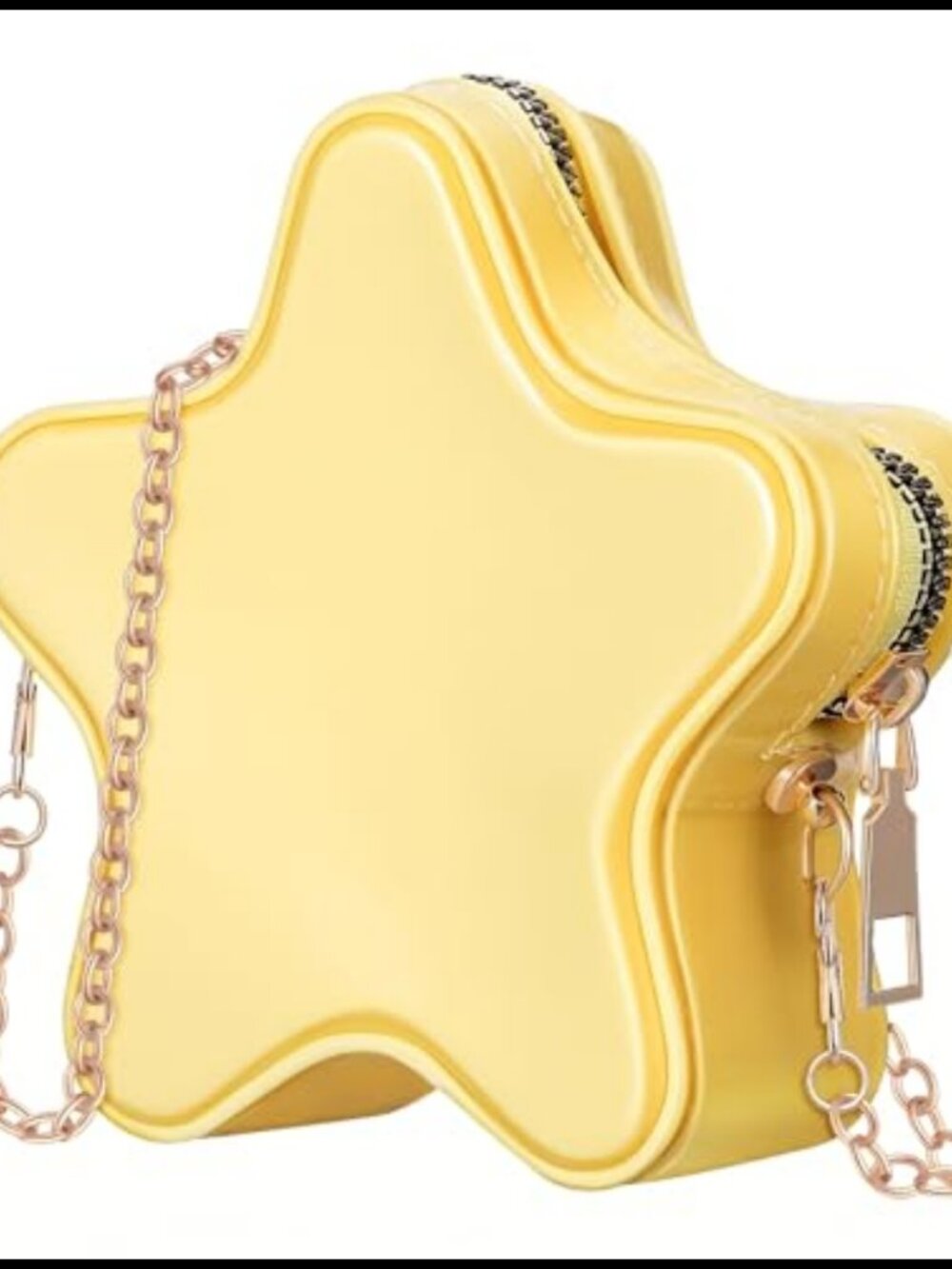 Star Crossbody Bag with Chain Strap, Small Pouch Purse for Concerts